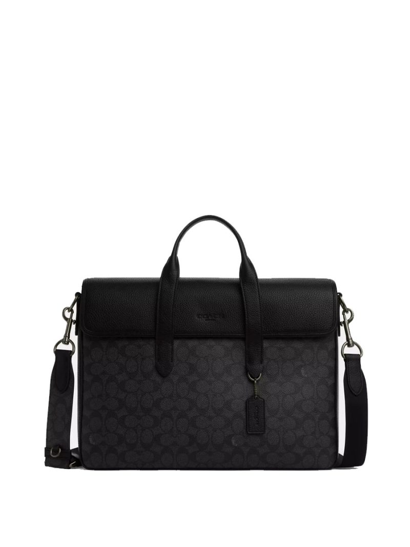 COACH Sullivan Portfolio Brief In Signature Canvas