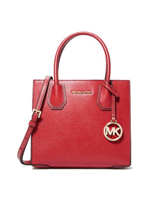 MICHAEL Michael Kors Mercer Medium Pebbled Leather Crossbody Bag