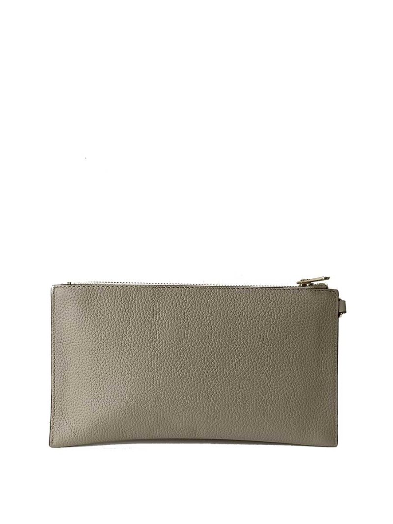 MICHAEL Michael Kors Jet Set Travel Large Pebbled Leather Pouch - Image 3