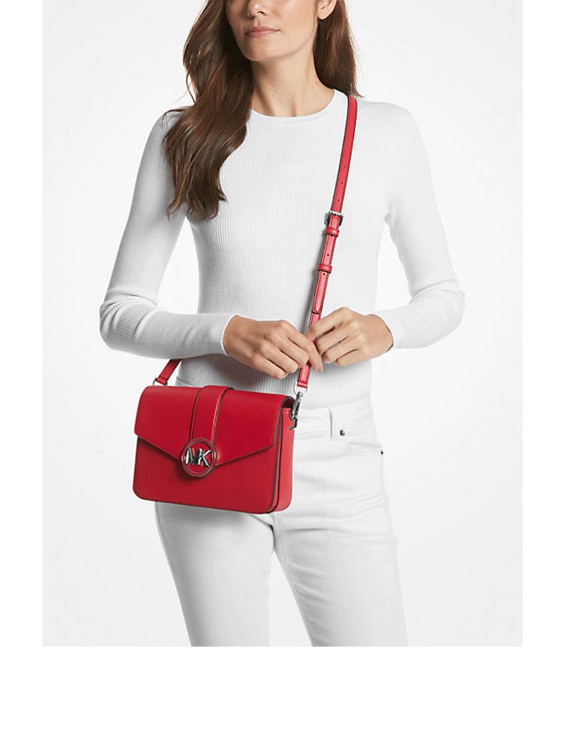 MICHAEL Michael Kors Carmen Medium Convertible Shoulder Bag - Image 3
