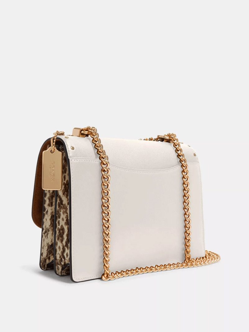 COACH Klare Crossbody In Signature Canvas With Rivets (AS IS) - Image 3
