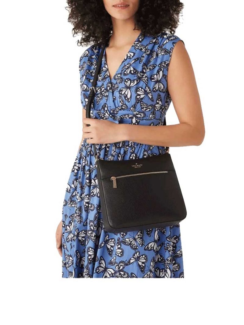 KATE SPADE Leila Pebbled Leather Swingpack Crossbody - Image 4