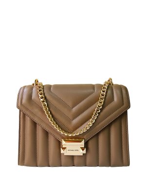 MICHAEL Michael Kors Whitney Medium Quilted Leather Convertible Shoulder Bag