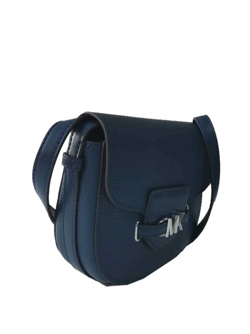 MICHAEL Michael Kors Reed Small Pebbled Leather Crossbody Bag - Image 3