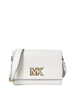 MICHAEL Michael Kors Mimi Medium Leather Messenger Bag (AS IS)