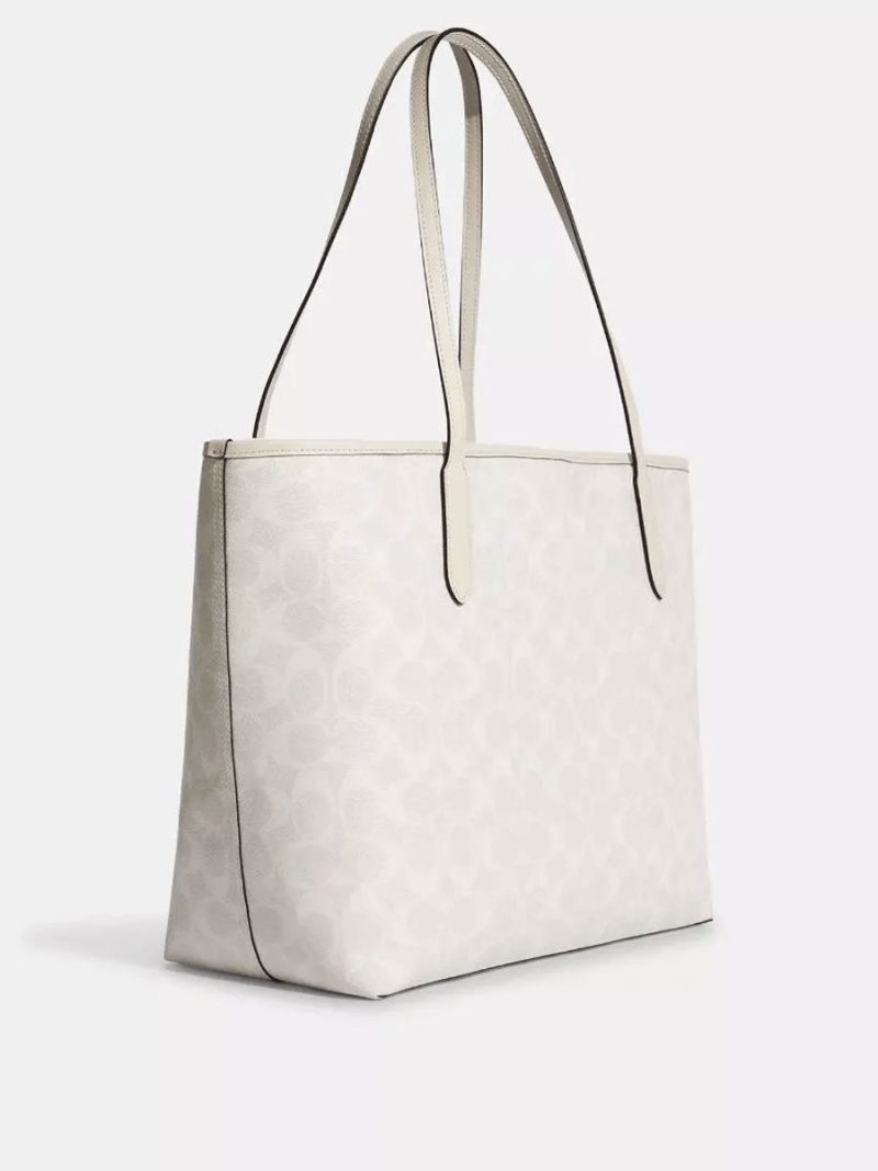 COACH City Tote In Signature Canvas (AS IS) - Image 2