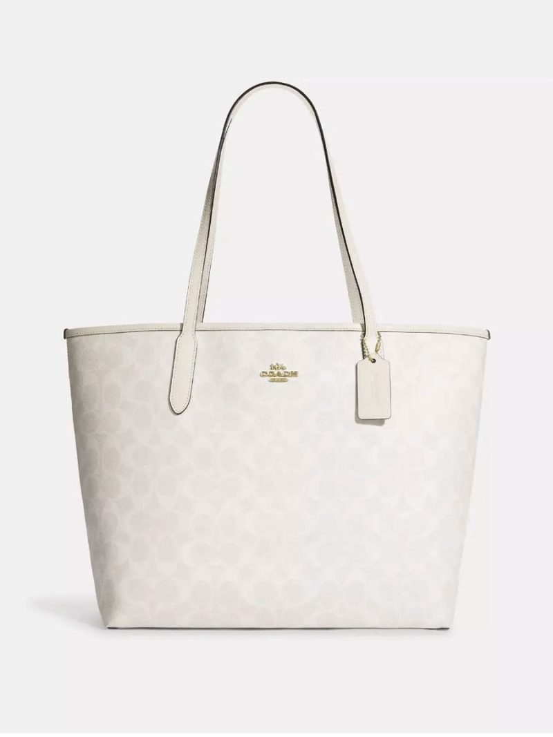 COACH City Tote In Signature Canvas (AS IS)