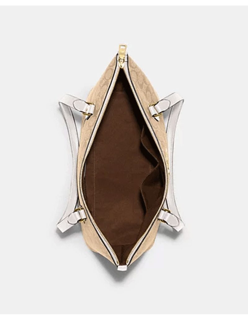 COACH Gallery Tote In Signature Canvas (AS IS) - Image 2