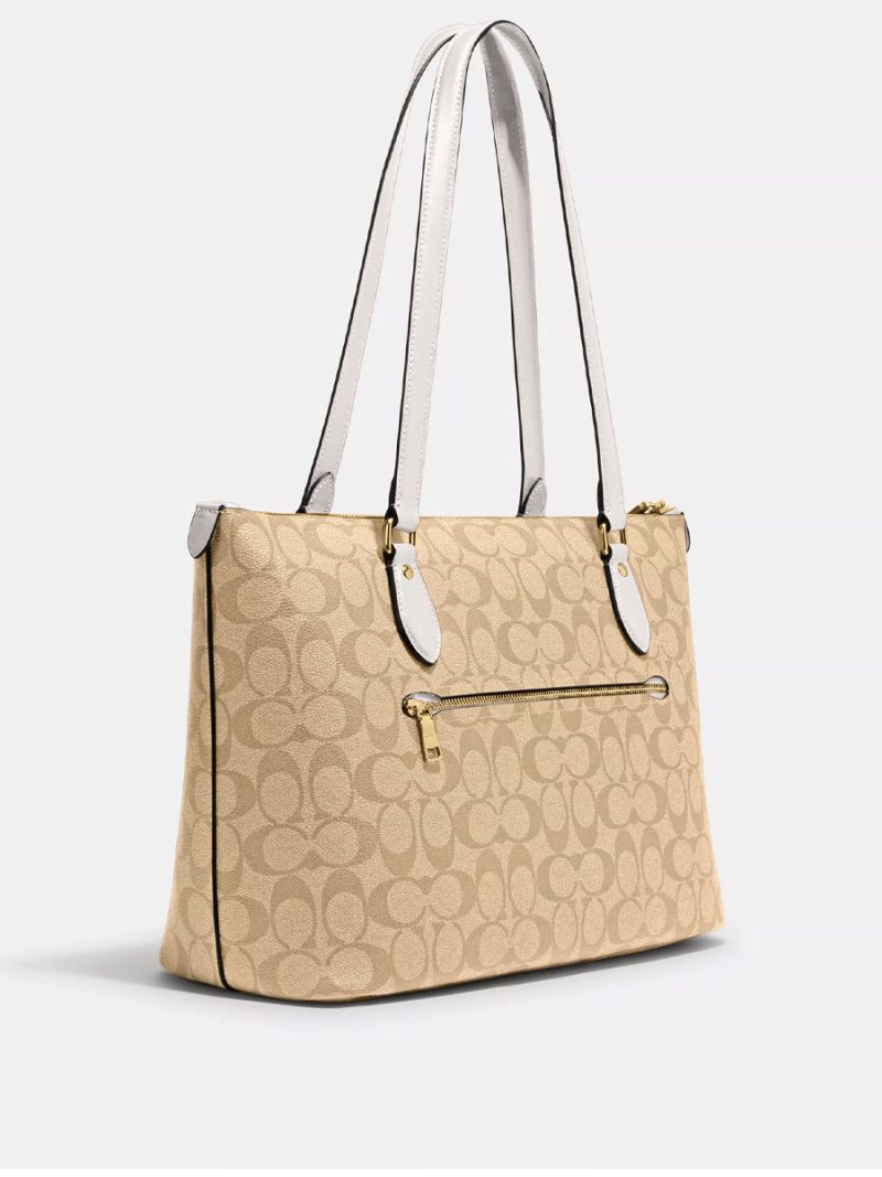 COACH Gallery Tote In Signature Canvas (AS IS) - Image 3