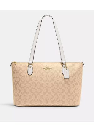 COACH Gallery Tote In Signature Canvas (AS IS)