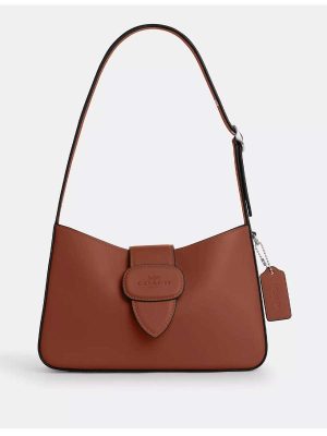 COACH Eliza Shoulder Bag With Leather Covered Closure