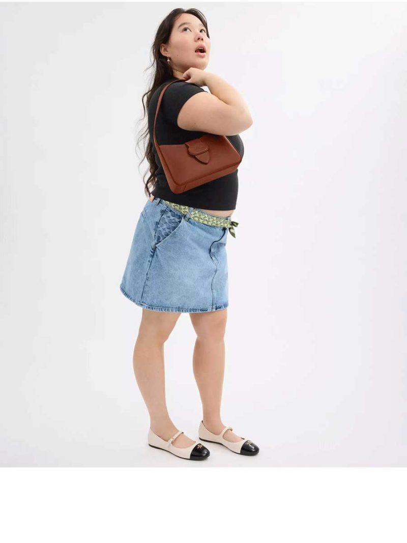 COACH Eliza Shoulder Bag With Leather Covered Closure - Image 4