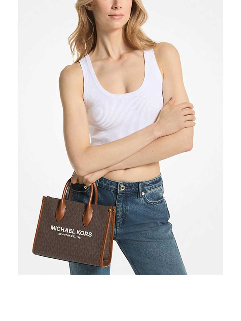 MICHAEL Michael Kors Mirella Small Shopper Crossbody - Image 3