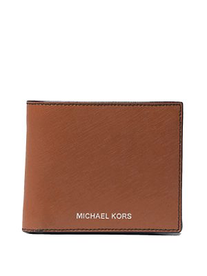 MICHAEL Michael Kors Harrison Saffiano Leather Billfold Wallet