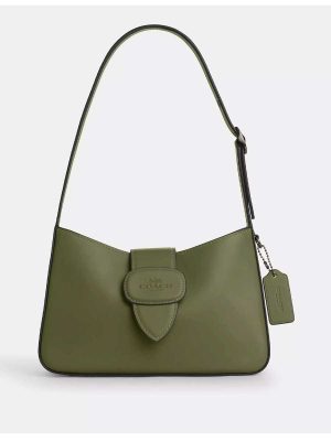 COACH Eliza Shoulder Bag With Leather Covered Closure