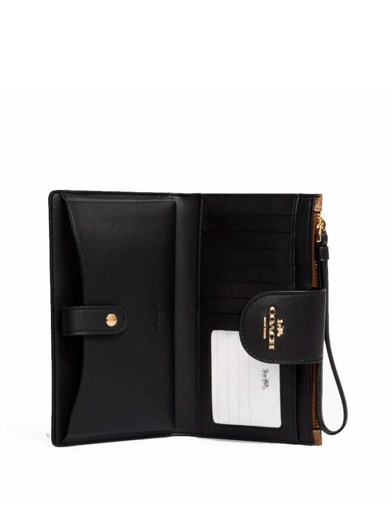 COACH Tech Wallet In Colorblock Signature Canvas - Image 2