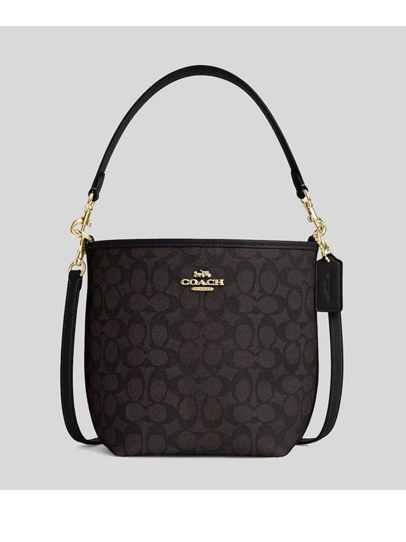 COACH City Bucket Bag In Signature Canvas