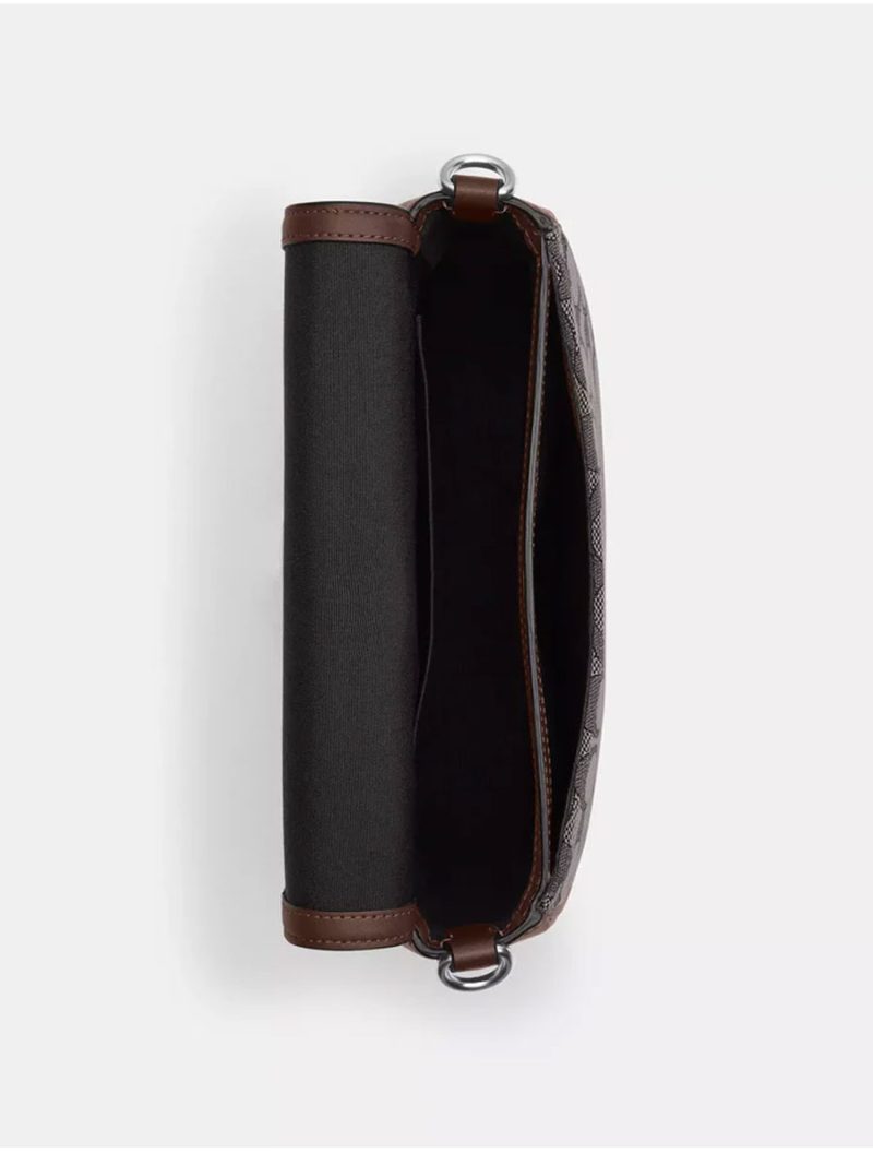 COACH Amelia Saddle Bag In Signature Jacquard - Image 2