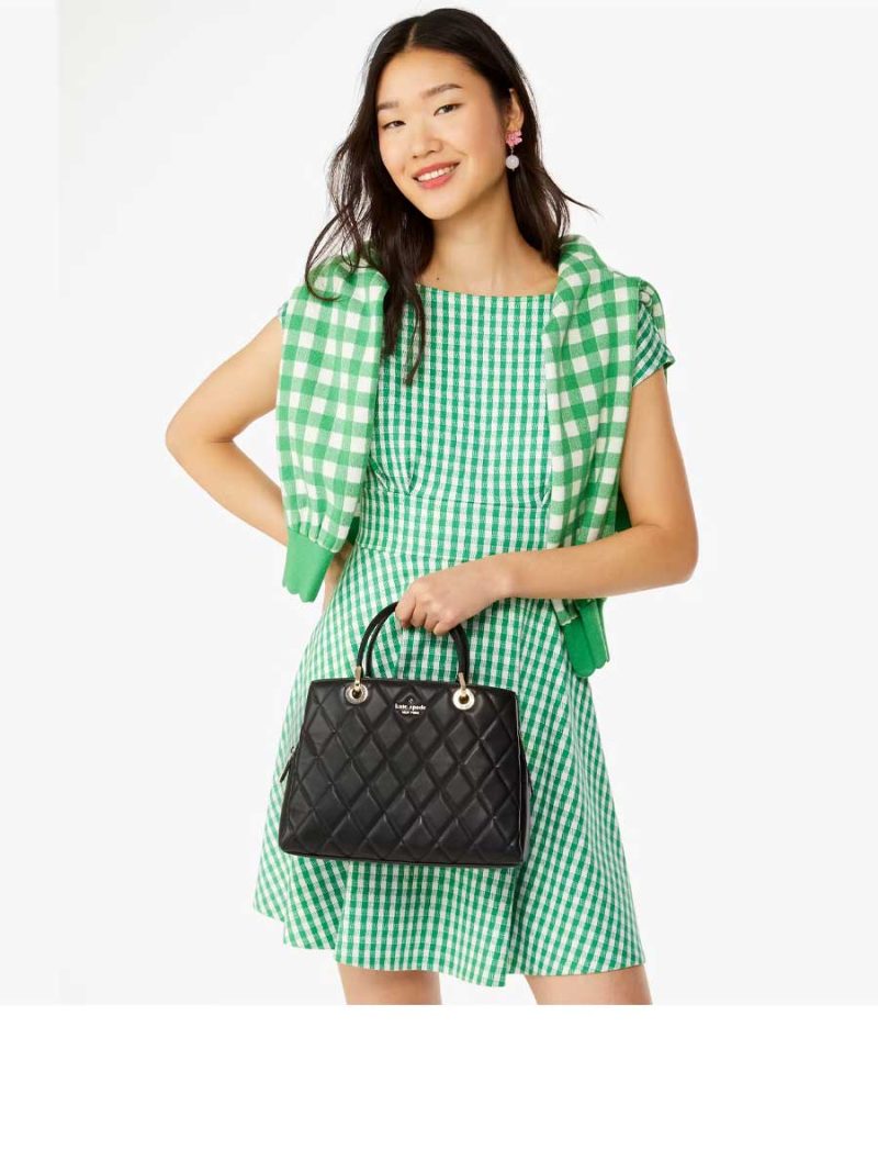 KATE SPADE Carey Quilted Sullivan Satchel - Image 6