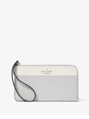 KATE SPADE Lucy Medium L-Zip Wristlet