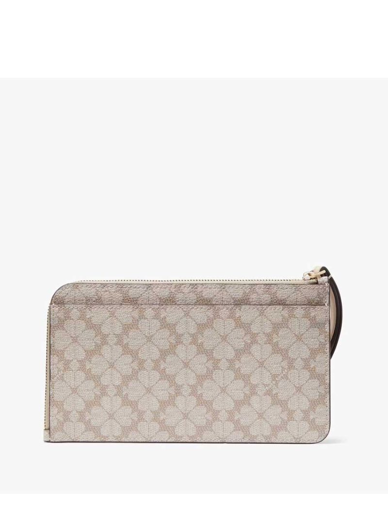 KATE SPADE Lucy Spade Flower Medium L-zip Wristlet - Image 3