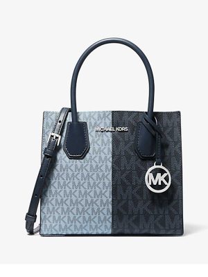 MICHAEL Michael Kors Mercer Medium Color-Block Logo Crossbody Bag