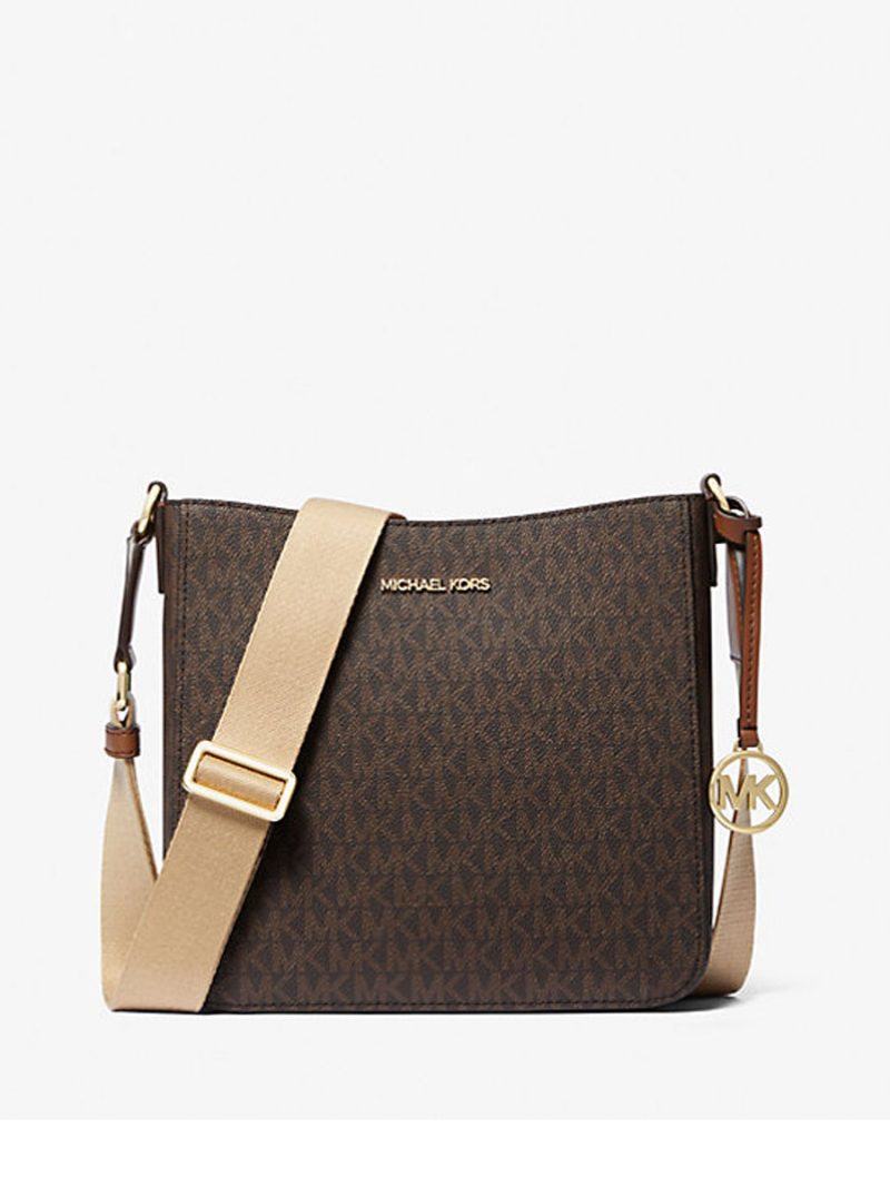 MICHAEL Michael Kors Jet Set Travel Small Signature Logo Messenger Bag