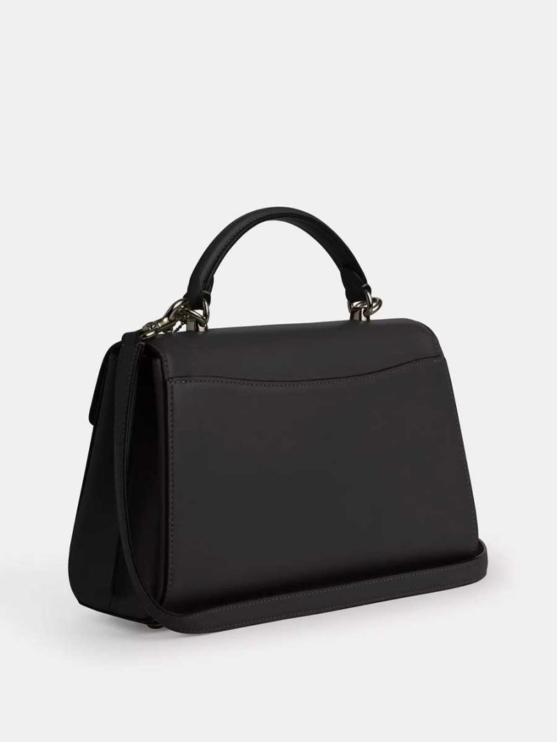 COACH Eliza Top Handle With Leather Covered Closure - Image 4