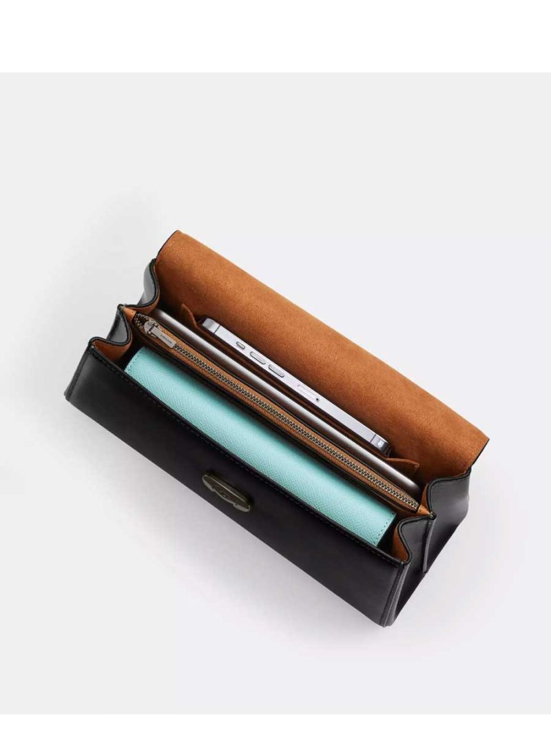 COACH Eliza Top Handle With Leather Covered Closure - Image 3