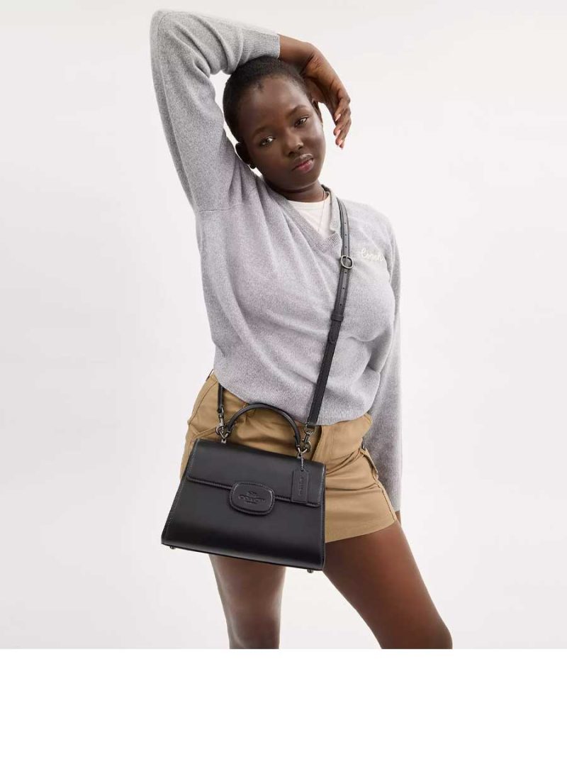 COACH Eliza Top Handle With Leather Covered Closure - Image 7