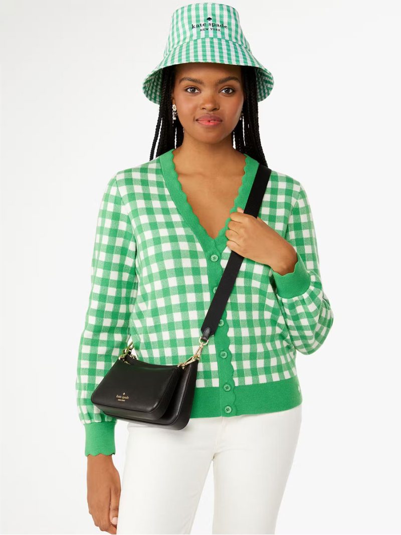 KATE SPADE Duet Saffiano Leather Crossbody - Image 6