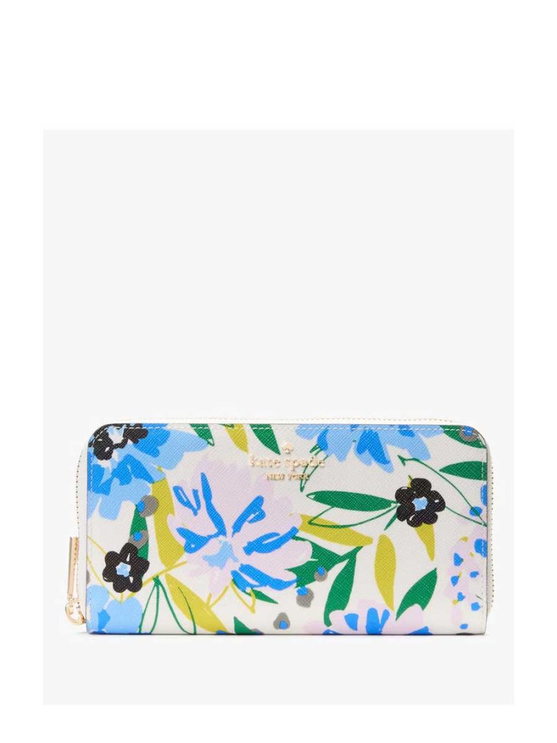 KATE SPADE Madison Floral Large Continental Wallet