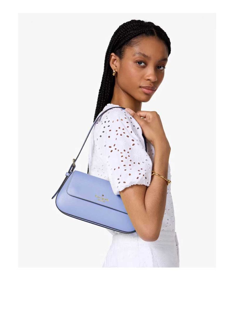 KATE SPADE Madison Saffiano Leather Small Flap Shoulder Bag - Image 5