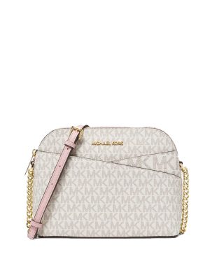 MICHAEL Michael Kors Jet Set Travel Medium Logo Dome Crossbody Bag
