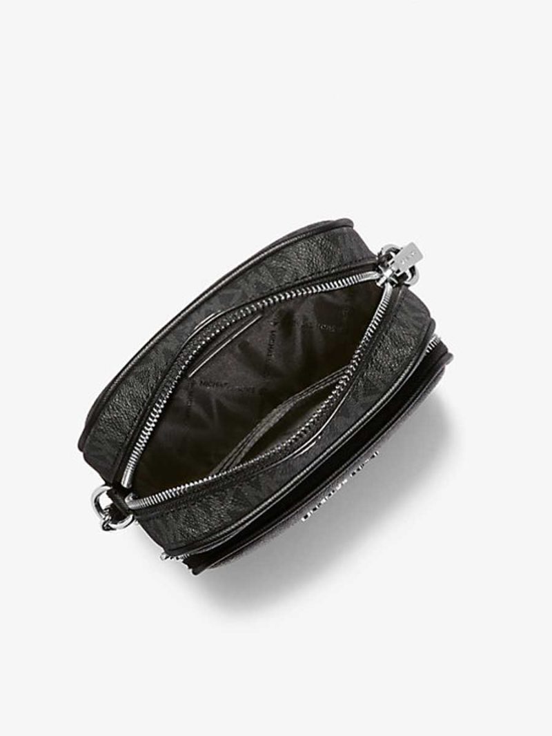 MICHAEL Michael Kors Jet Set Travel Medium Logo Crossbody Bag - Image 2
