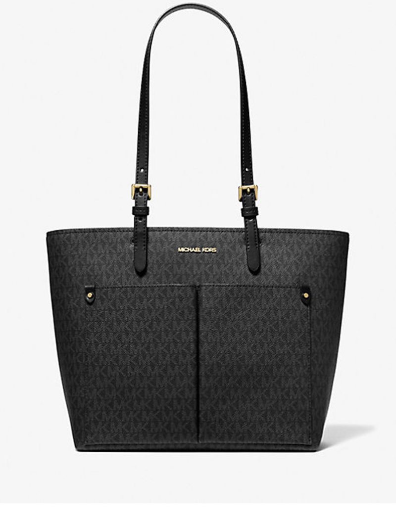 MICHAEL Michael Kors Jet Set Medium Logo Pocket Tote Bag