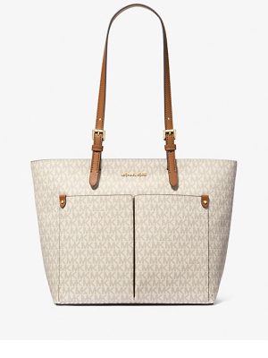 MICHAEL Michael Kors Jet Set Medium Logo Pocket Tote Bag
