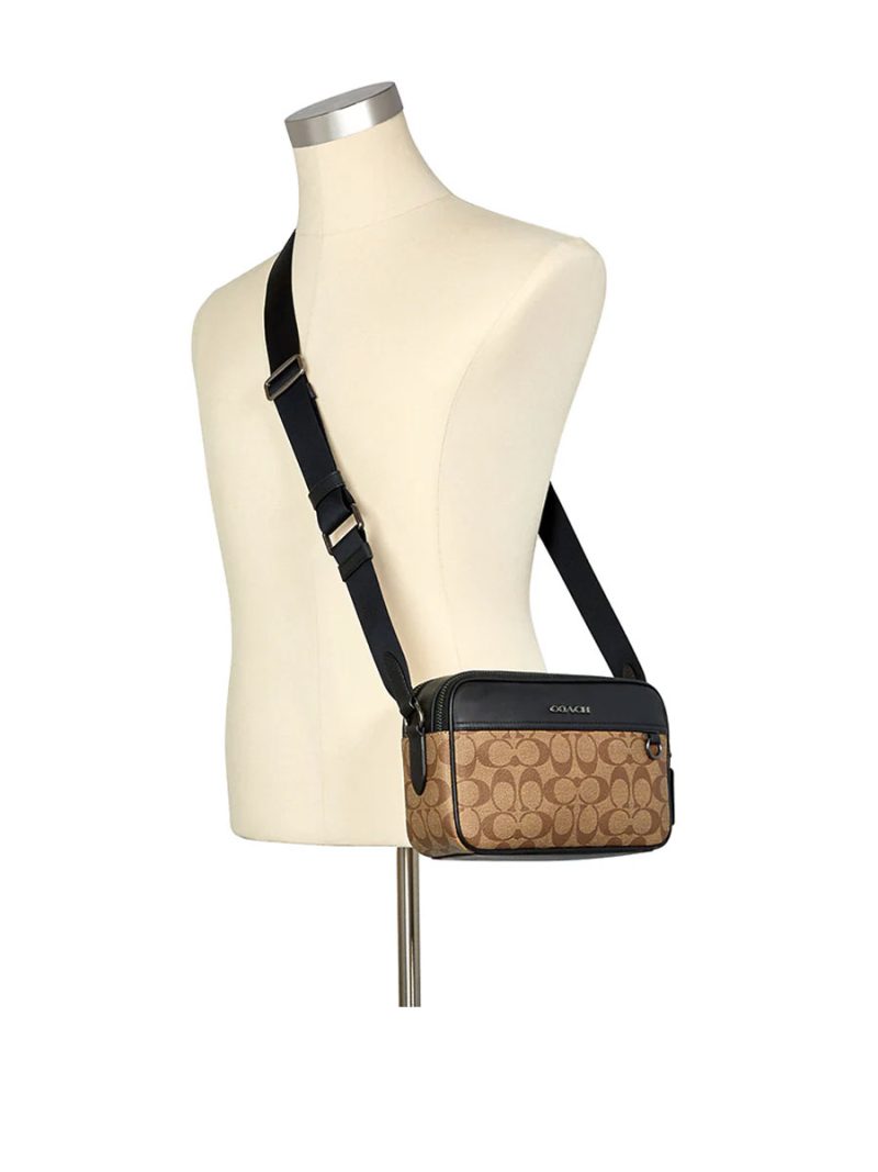 COACH Graham Crossbody In Signature Canvas - Image 3