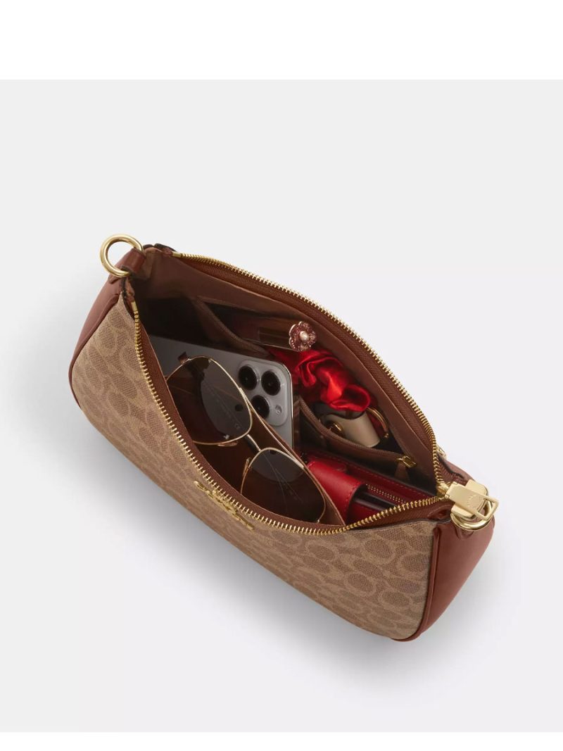 COACH Teri Hobo Bag In Signature Canvas - Image 3