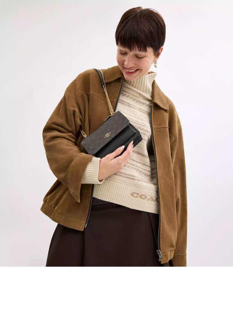 COACH Mini Klare Crossbody In Signature Canvas - Image 5