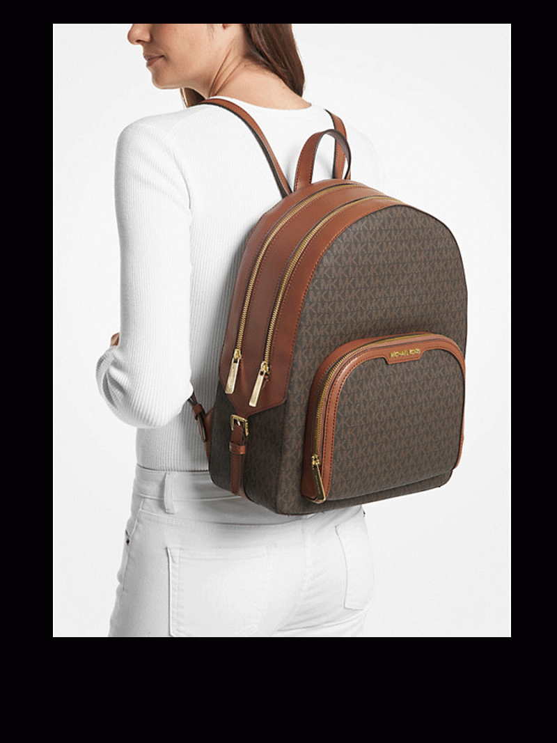 MICHAEL Michael Kors Jaycee Large Logo Backpack - Image 4