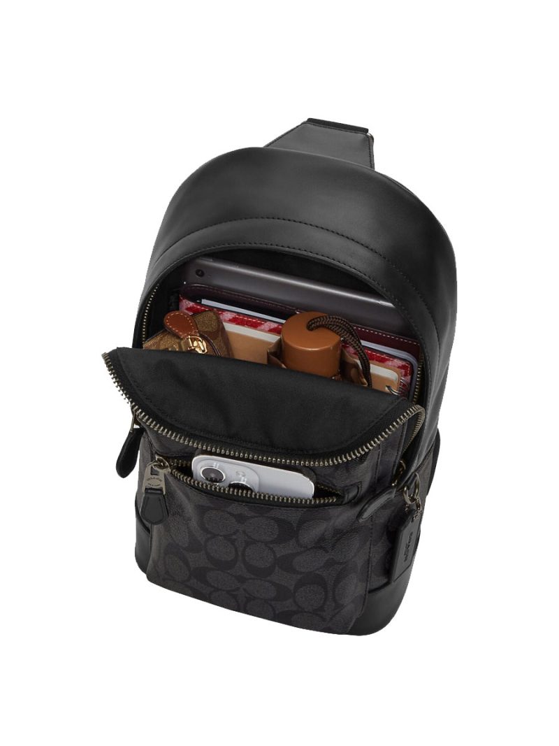 COACH West Pack In Signature Canvas - Image 2