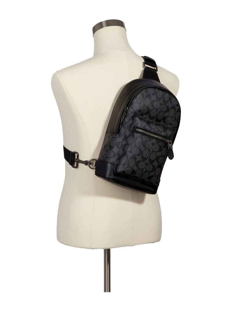 COACH West Pack In Signature Canvas - Image 3