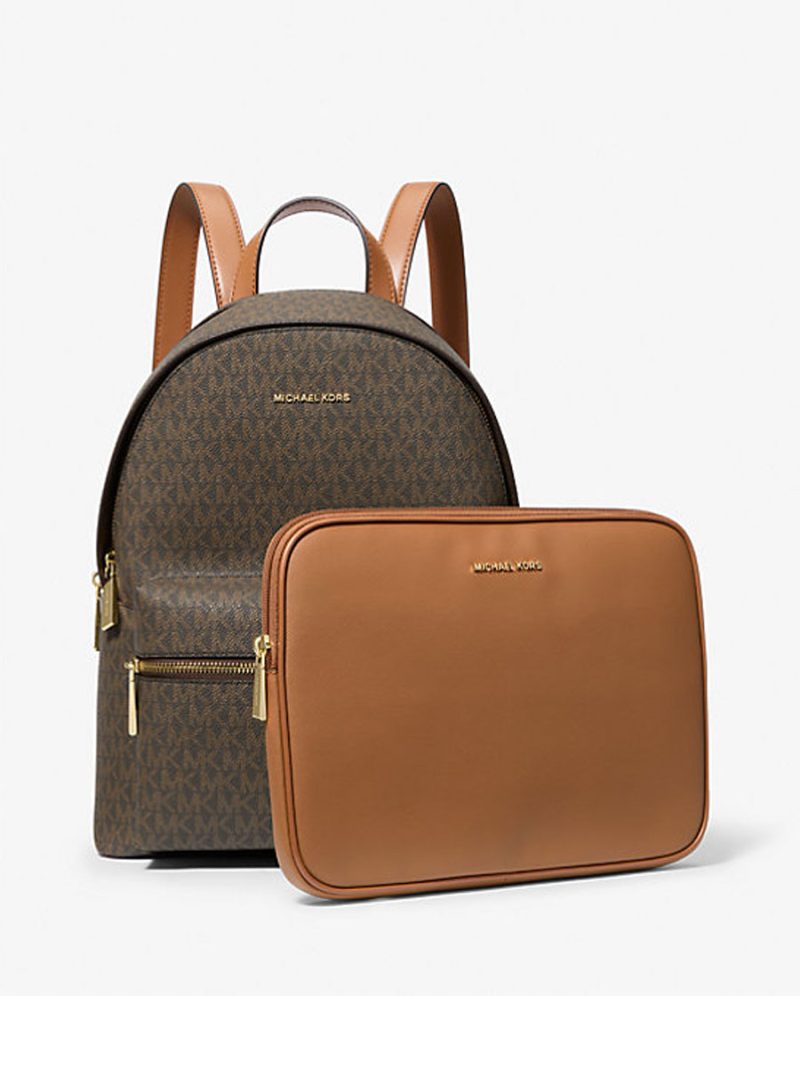 MICHAEL KORS Sally Medium 2-In-1 Logo Backpack - Image 4