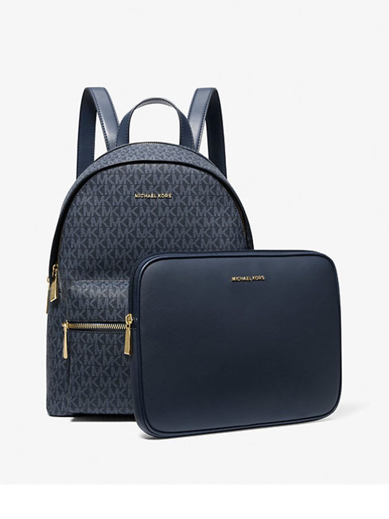 MICHAEL KORS Sally Medium 2-In-1 Logo Backpack - Image 4