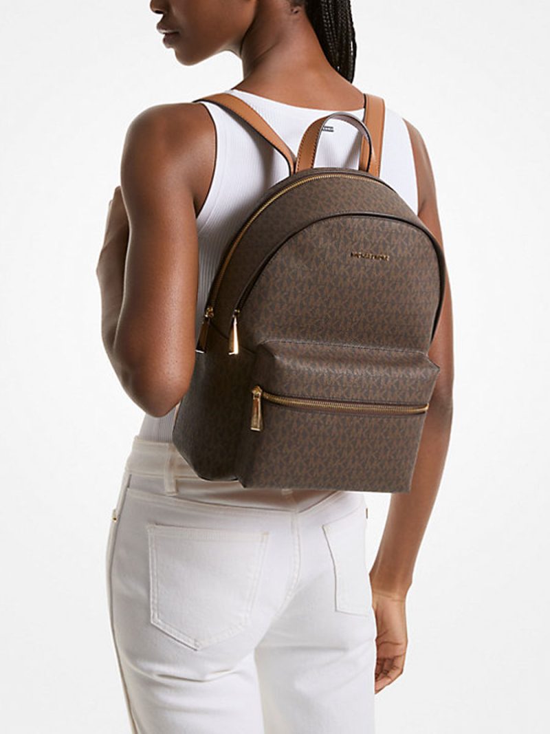 MICHAEL KORS Sally Medium 2-In-1 Logo Backpack - Image 5