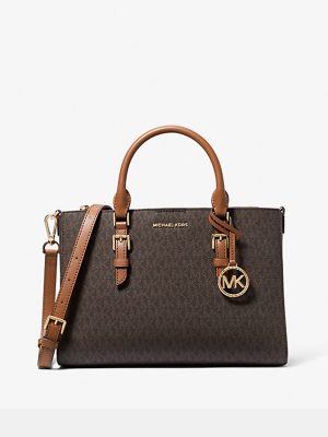 MICHAEL KORS Sally 2-in-1 Medium Logo Satchel