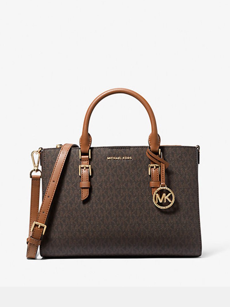 MICHAEL KORS Sally 2-in-1 Medium Logo Satchel
