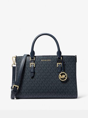 MICHAEL KORS Sally 2-in-1 Medium Logo Satchel