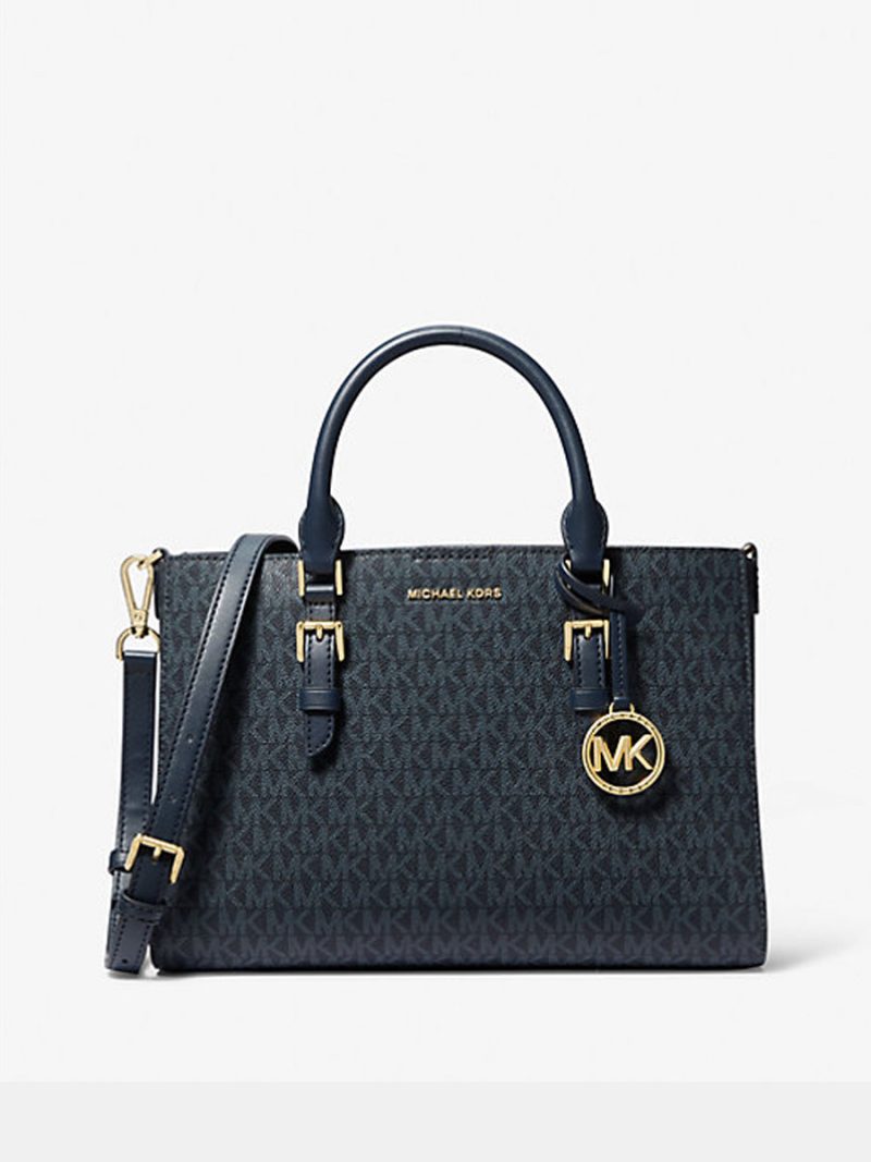 MICHAEL KORS Sally 2-in-1 Medium Logo Satchel